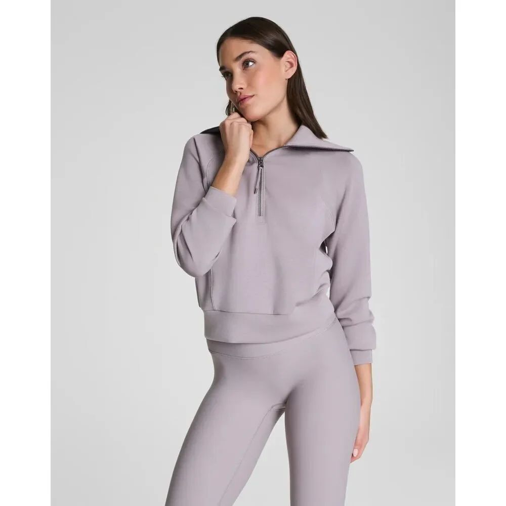 NWT SPANX AirEssentials® Half Zip